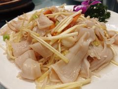 象拨蚌两食（韭黄炒）-岭南小馆