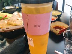 乌龙橙子茶-韩见·韩式拌饭·炸鸡(石厦店)