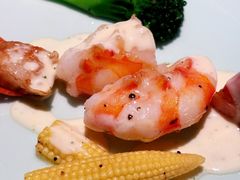 奶香煎大明虾扒-广舟(千禧店)