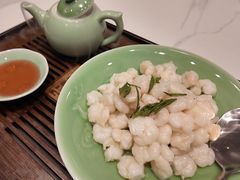 龙井虾仁-奎元馆.百年奎元.非遗传承(西湖边的解放路店)