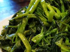 蒜蓉炒l时蔬-农厨好味·温泉鹅·农家菜