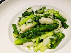 荠菜芦竹笋炒马猪蹄-老头儿油爆虾(星光一期店)