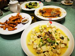 小扇贝焗豆腐-小船渔村•大连菜•大连焖鱼(明泽街店)
