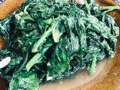 炒山野菜（蒲公英叶）-苗湘食府(十年店)