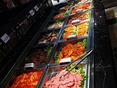 自助取餐区-九寸花汀海鲜烤肉自助(中东迪克店)