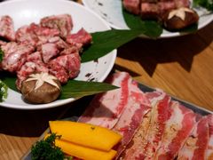 原切烧汁澳洲牛五花-北京小炮儿炙子烤肉·铜锅涮肉(南京弘阳广场店)