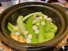 湖虾仁玉带丝瓜-南京大牌档(香港广场店)