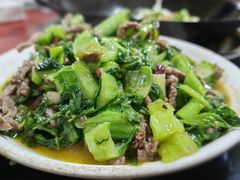 青菜牛肉-鹏林天龙鸡杂