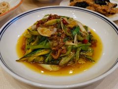 鲜黄花菜炒肉-永和红旗美食城