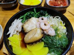单人鲍鱼海鲜拌饭套餐-韩见·韩式拌饭·炸鸡(石厦店)