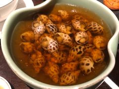 古越陈酿煮花螺-杭州西子湖四季酒店·金沙厅