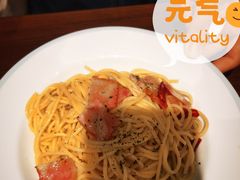 奶油培根意面-萨莉亚意式餐厅(杭州西溪龙湖天街店)