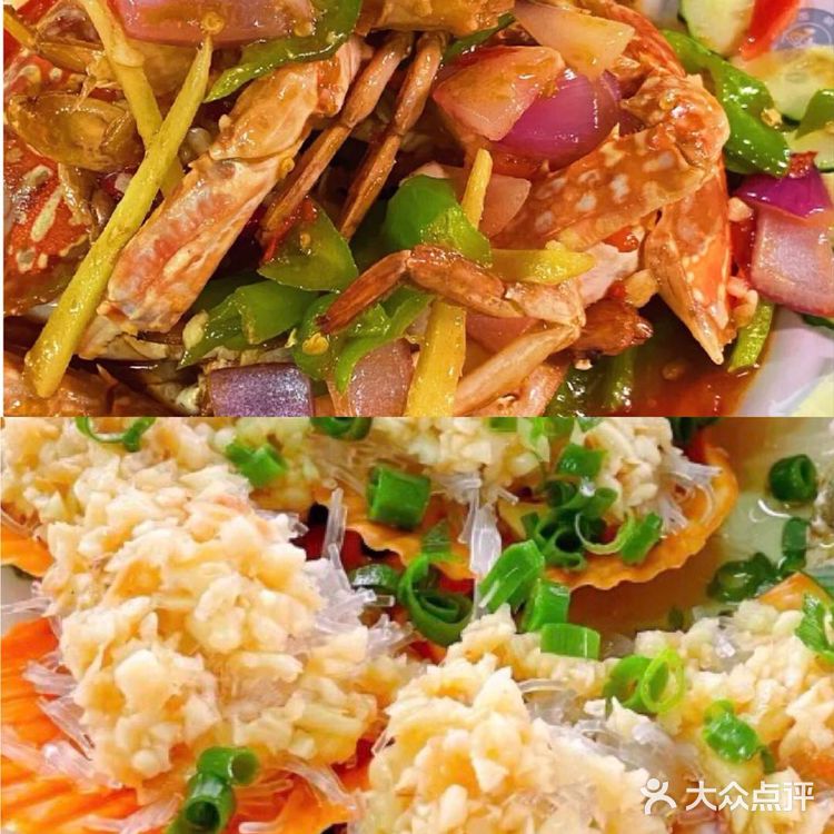 海口美食基地✔️特色风味海鲜面朝大海鲜餐厅