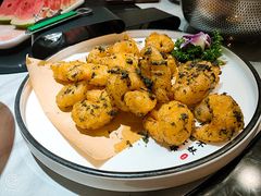 韭花酱焗脆虾仁-来哥菜馆·大厨烹小鲜