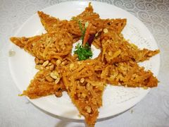 果仁南瓜烙-畔山酒店中餐厅