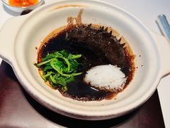 啫啫梅菜扣肉酿海参-炳胜私厨(中达旗舰店)