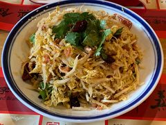 川椒虾干拌白菜.-新兴园饺子馆(北京百子湾店)