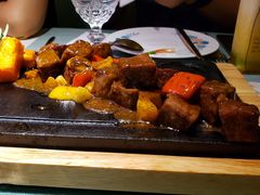 田园澳洲骰子牛肉-蜜桃花开·中西融合菜E&W(南长街店)