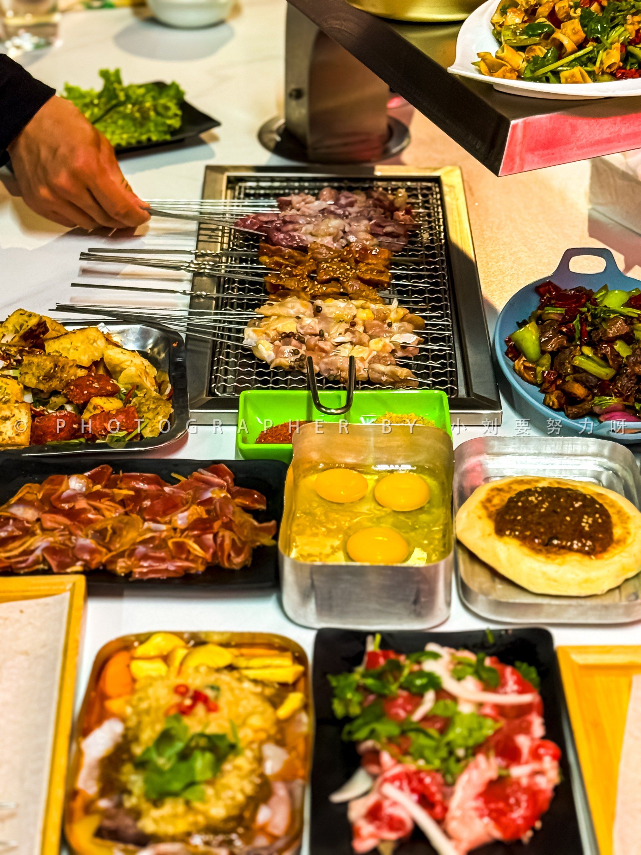 三十多公里真的值!地炉烤肉真的好好吃!