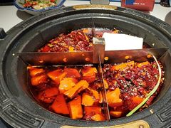 -爱你您·自家鱼塘·活水喷泉鱼火锅(八里店)
