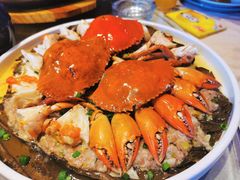 糯米蒸红树林膏蟹-百里鲜·闽南家宴·福建菜