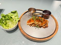 碳烤猪颈肉-小大董·烤鸭(观景餐厅·南京西路店)
