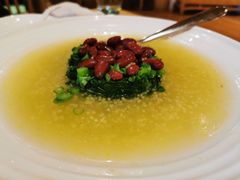 小米汤青菜钵-青城山六善酒店·紫氣園中餐厅
