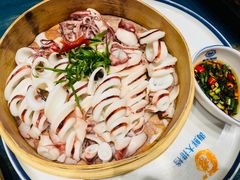 白灼象山小管-黄龙海鲜大排档(杭州总店)