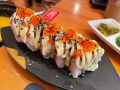 三文鱼海胆寿司-蚝·生·鲜牛烧肉铺(中央大街店)