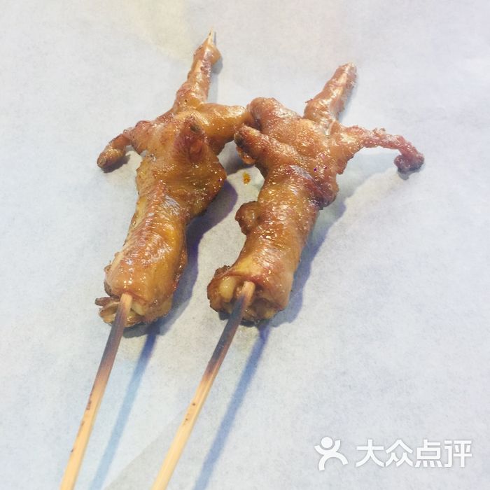 胡同里串bar烤脱骨鸡爪图片-北京烧烤-大众点评网