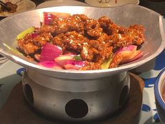 蒜香蜜汁排骨-绿茶餐厅(领展购物广场·中关村店)