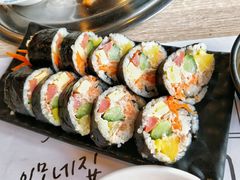 金枪鱼紫菜包饭-郑阿姨的家·이모네·韩料&烤肉(武川路店)