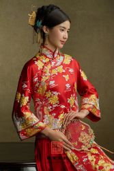 -藤薰定制中式嫁衣礼服旗袍店