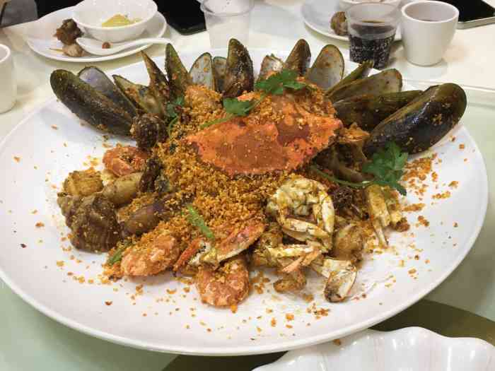 常乐好彩海鲜酒楼-"刷琶洲农庄,很喜欢竹篙粉,找来这间农庄请.