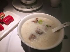 芥菜咸骨粥-老伙记海鲜码头(北滘店)
