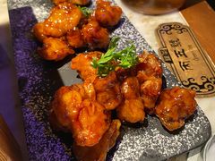 雪花糖醋里脊-绿茶餐厅(华发商都店)