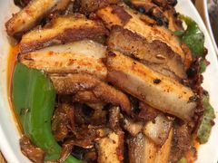 回锅肉-人和水上飘(第一家店)
