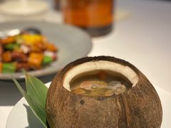 原汁椰子炖乌鸡-汤城小厨(金融街店)