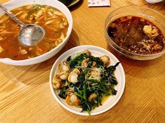 菠菜粉丝扇贝-三合园水饺·青岛菜(五四广场店)