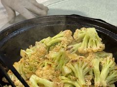 虾酱啫菜花-阿四台山黄鳝饭(东门店)
