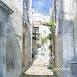 阳光下的透明水彩画🎨