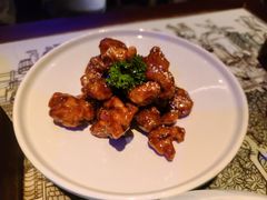 雪花糖醋里脊-绿茶餐厅(乐峰广场店)