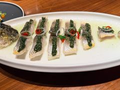 东北蕨菜蒸黄花鱼-喜鼎海胆水饺(东港店)