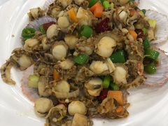 葱爆威海扇贝-郭姐·威海渔村(黄兴路店)