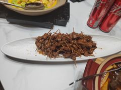 牙签里脊肉-宗氏一喜砂锅·特色湖北菜(楚河汉街店)