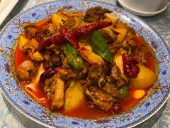 新疆大盘鸡-巴扎美食·新疆菜·西域歌舞表演餐厅(新疆大厦店)