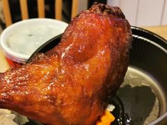港式烧味脆皮大鸡腿饭-肯德基(鄞州乐购店)
