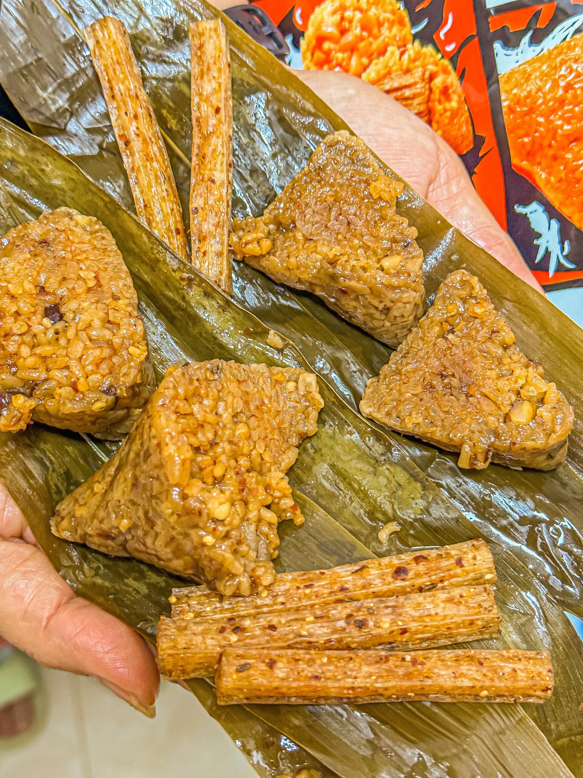 纳尼⁉️辣条➕粽子这组合也是惊呆我了🫢