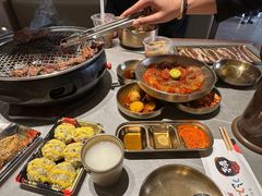 -草家酱蟹炭火烤肉店(珲春南路一店)