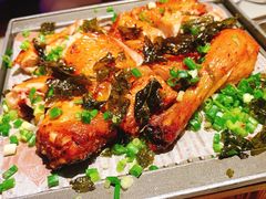 绿茶葱烤鸡-绿茶餐厅(松江万达店)